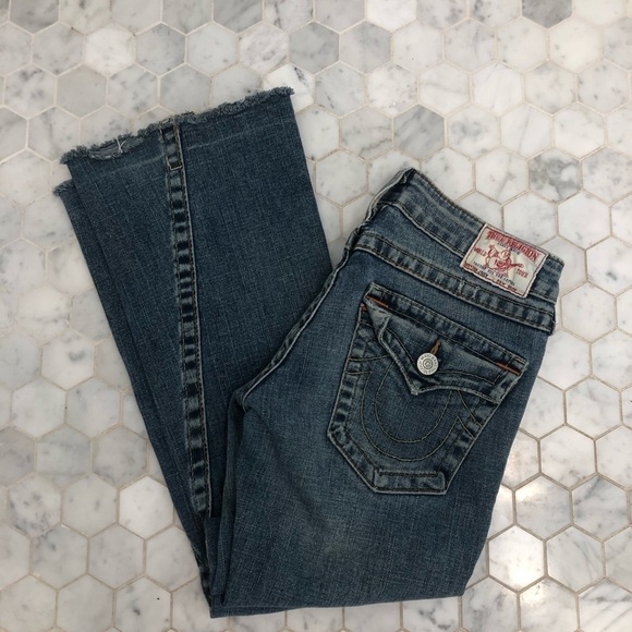 TRUE religion Joey jeans fray hem - Picture 4 of 14